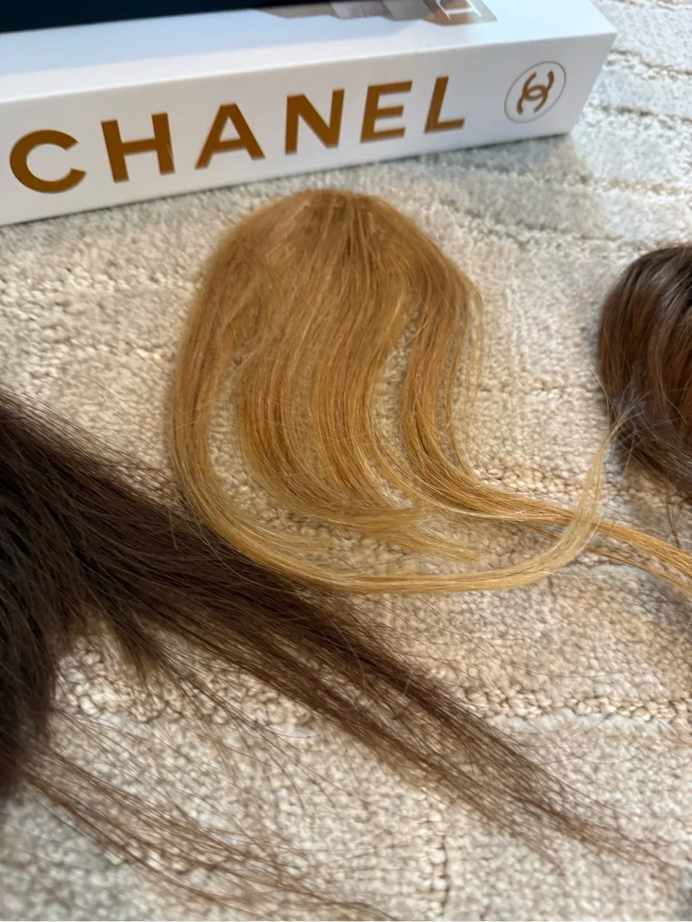 Women Hair Clip-In Fringe Bangs - Brown & Blonde Options